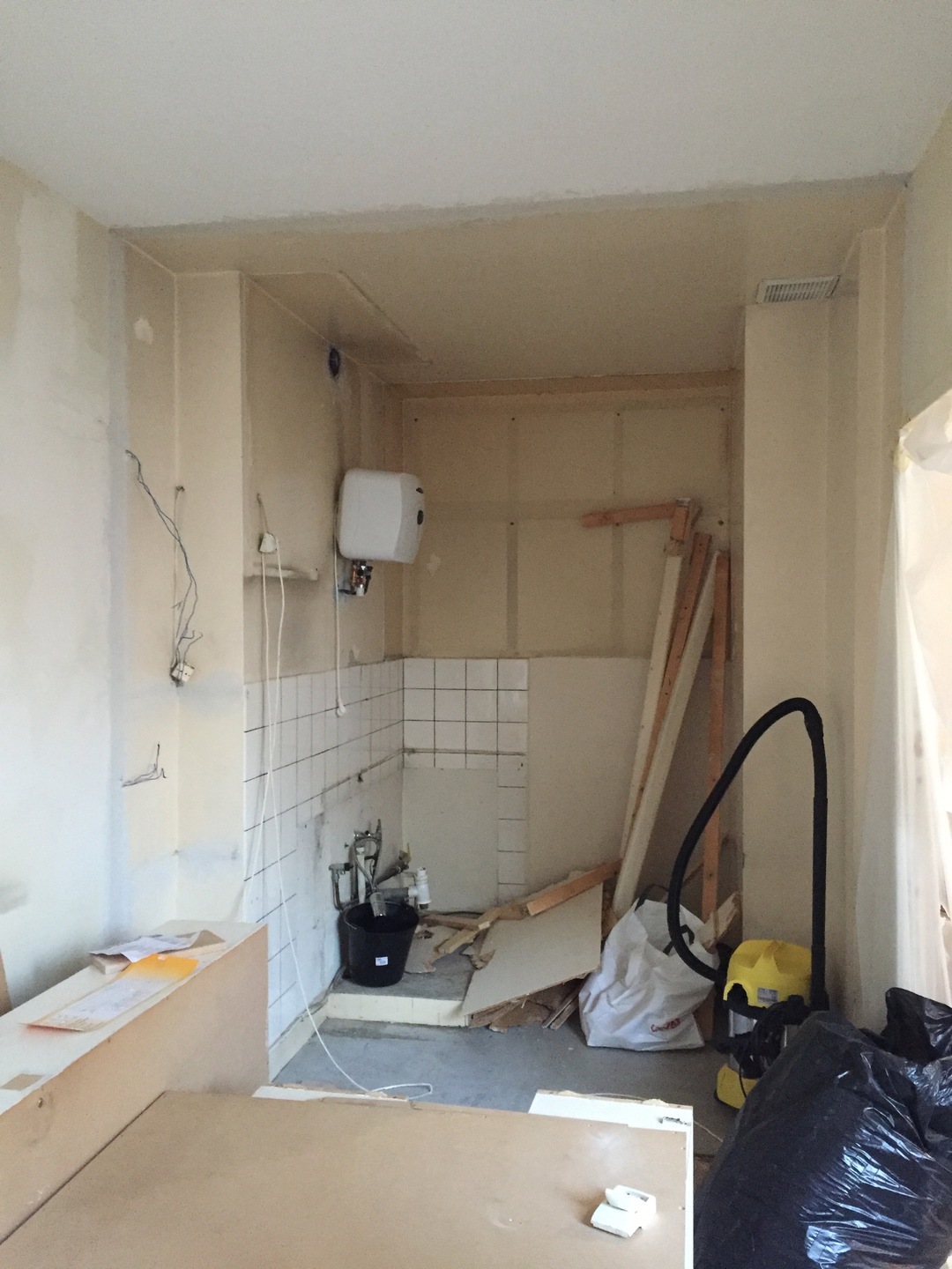 Gutted Kitchen