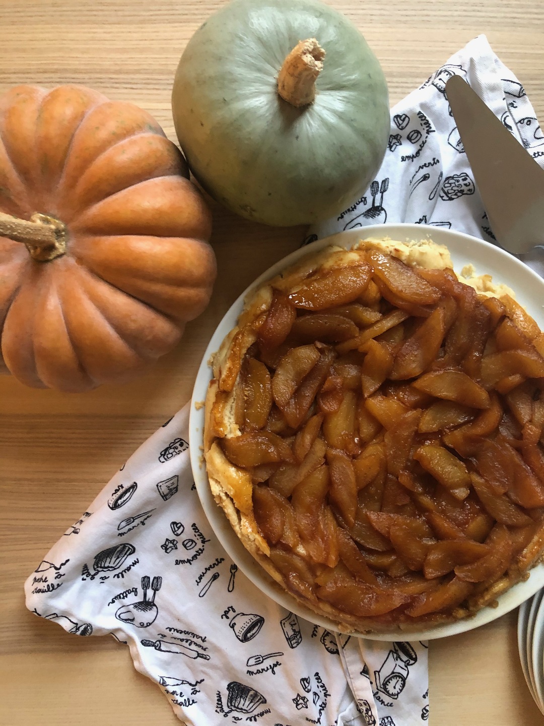 Apple tart Tatin