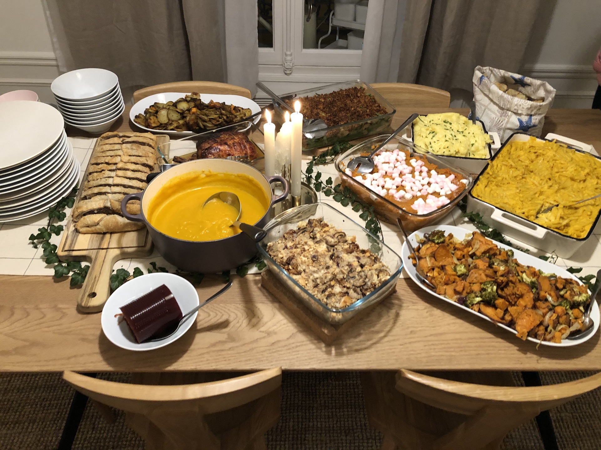 Thanksgiving meal