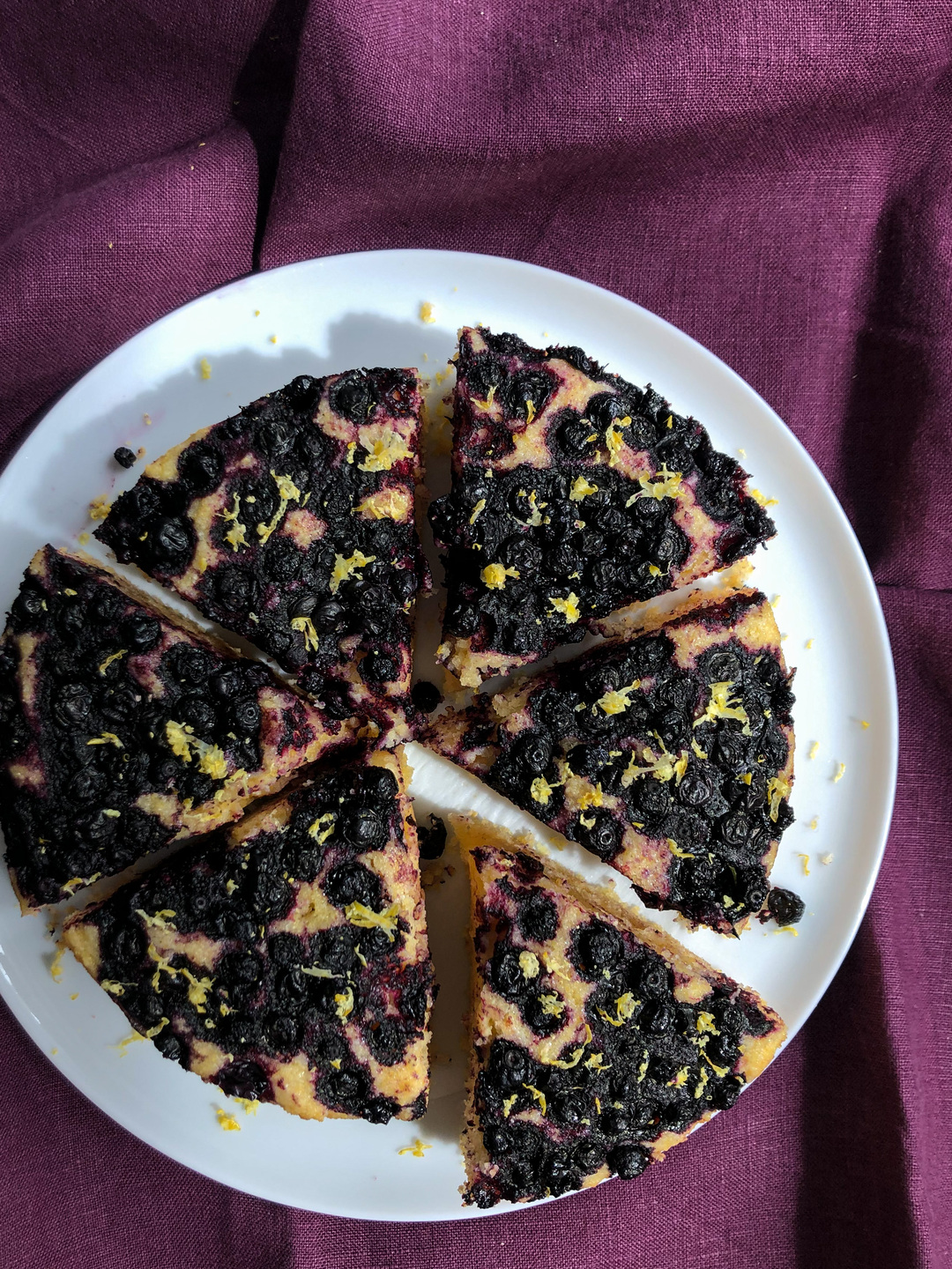 lemon cornmeal cake